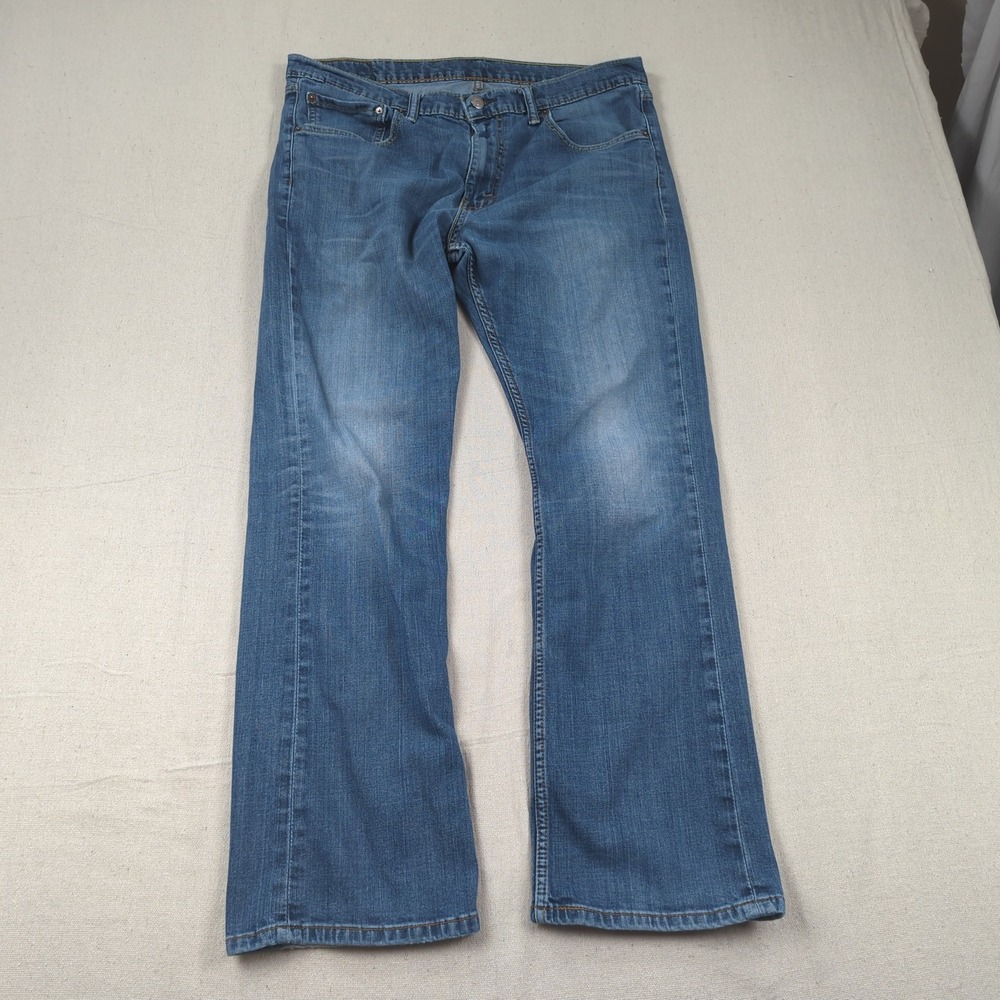 Levis Jeans Mens 36x30 Blue 527 Boot Cut Cowboy Western American Classic